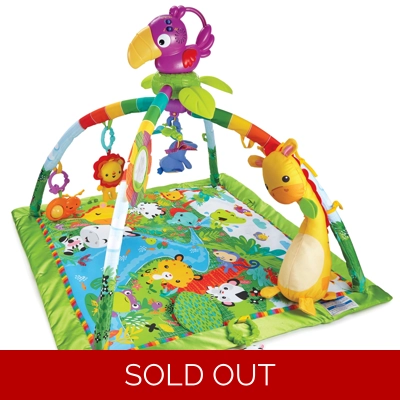 Fisher-Price Rainforest Melodies & Lights Deluxe Gym